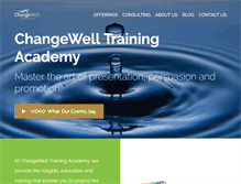 Tablet Screenshot of changewell.com